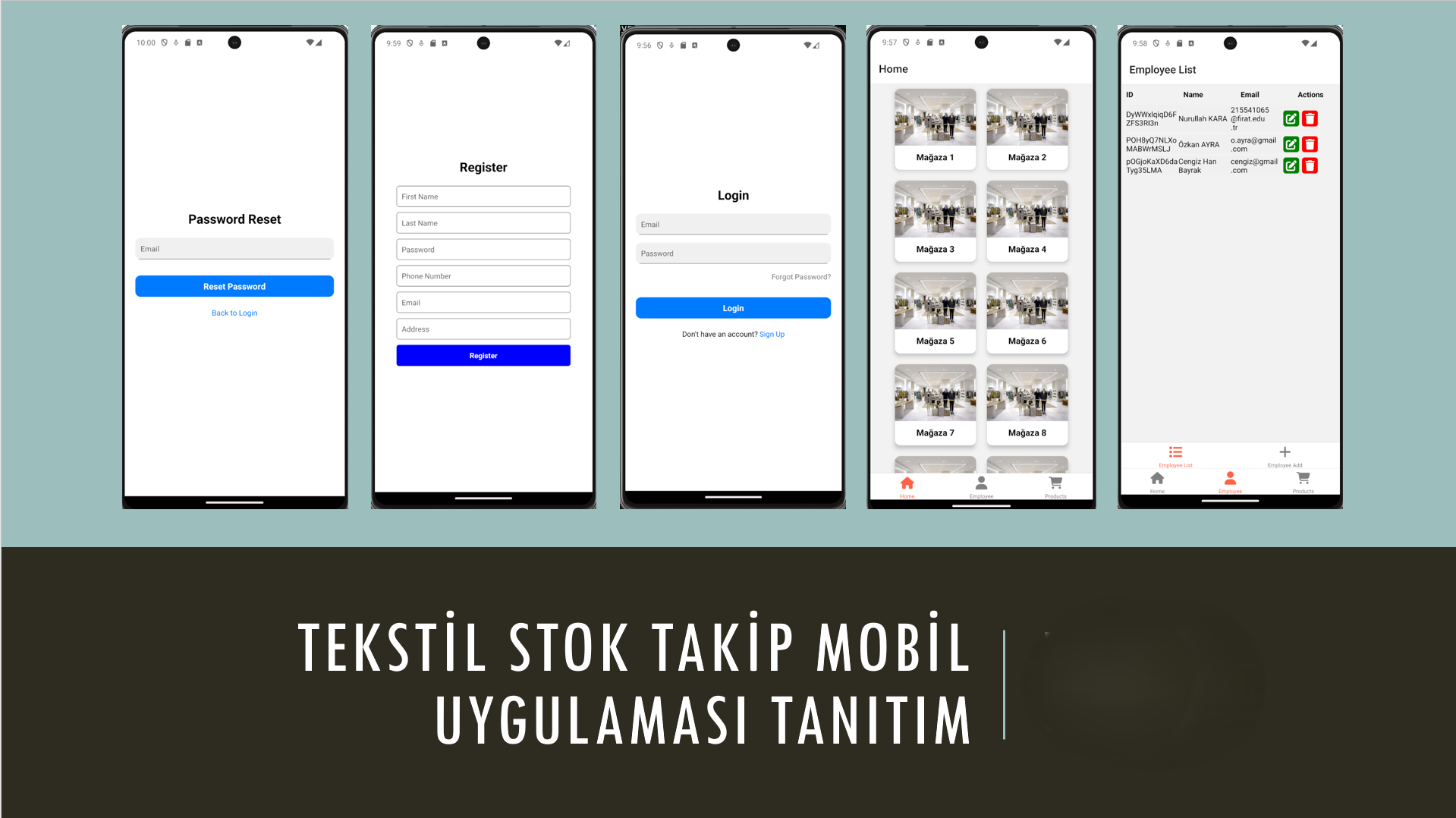Textile Inventory Tracking Mobile Application